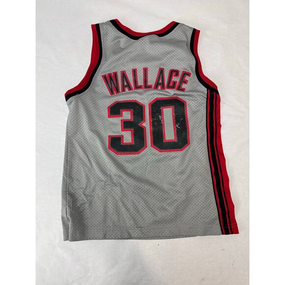 Vintage Nike Rasheed Wallace Portlant Trail Blazers #30 Jersey Y2K 1990s Medium - Picture 2 of 12